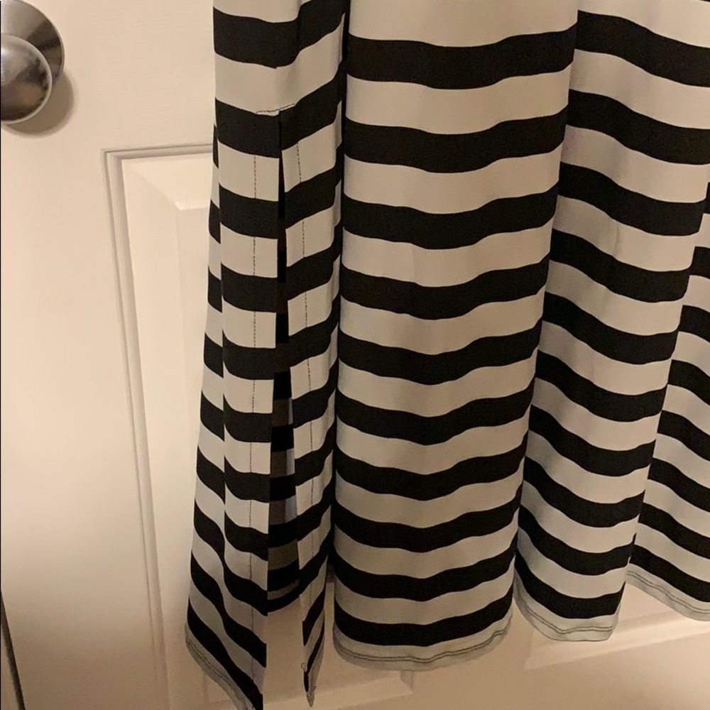 👗 Comfortable Striped Maxi Dress Sz Large - Picture 3 of 6